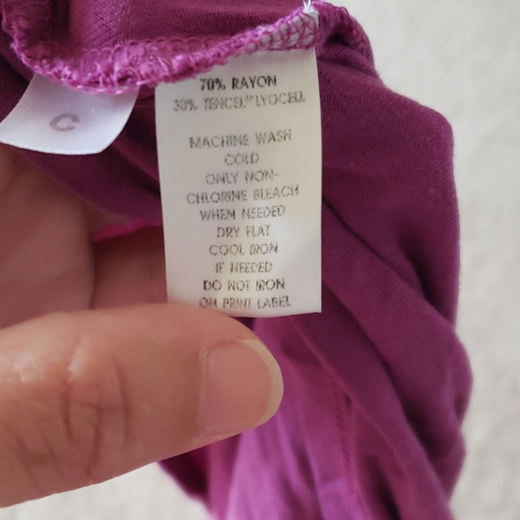 Loft sp twisted scoop neck soft rayon - Picture 4 of 6